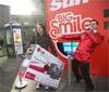 UK – Stretch says smile for The Sun campaign